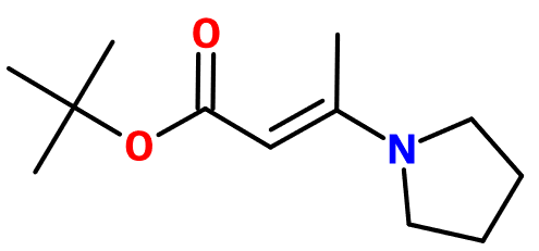 (image for) MC080293 tert-Butyl 3-(pyrrolidino)but-2-enoate